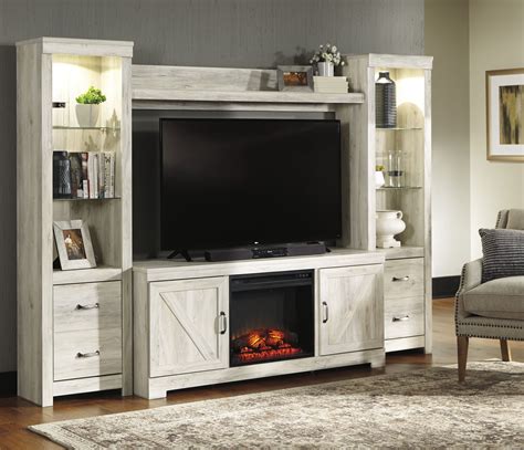 45 2,090. . Entertainment wall unit with fireplace